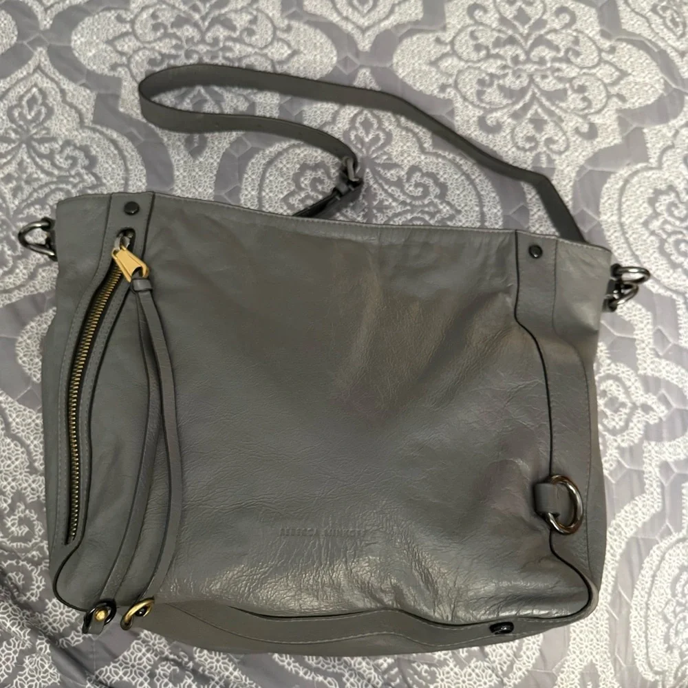 Rebecca Minkoff MAB Leather Hobo Shoulder Bag NWOT $378 (Missing Handle Strap)